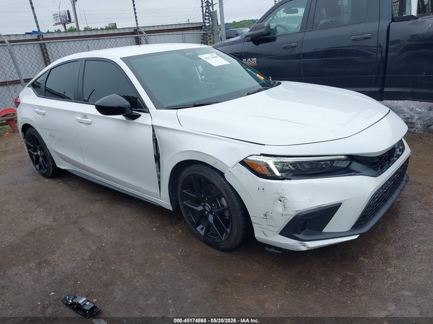2024 Honda Civic VIN 19XFL2H89RE042162 — IAAI salvage auction photo