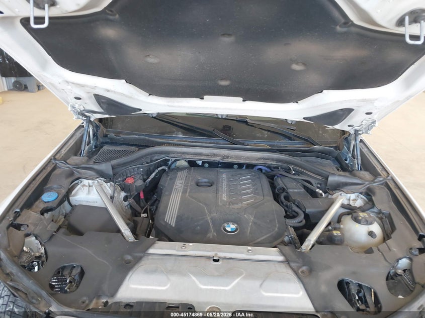 2022 BMW X3 VIN 5UX83DP0XN9K23400 IAAI salvage auction — FRONT END, Salvage (Arizona), sold $10,100 on 2026-07-29 (photo 9)