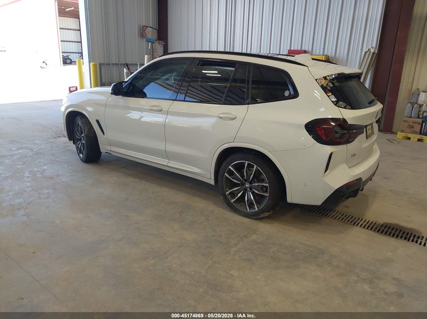 2022 BMW X3 VIN 5UX83DP0XN9K23400 IAAI salvage auction — FRONT END, Salvage (Arizona), sold $10,100 on 2026-07-29 (photo 3)