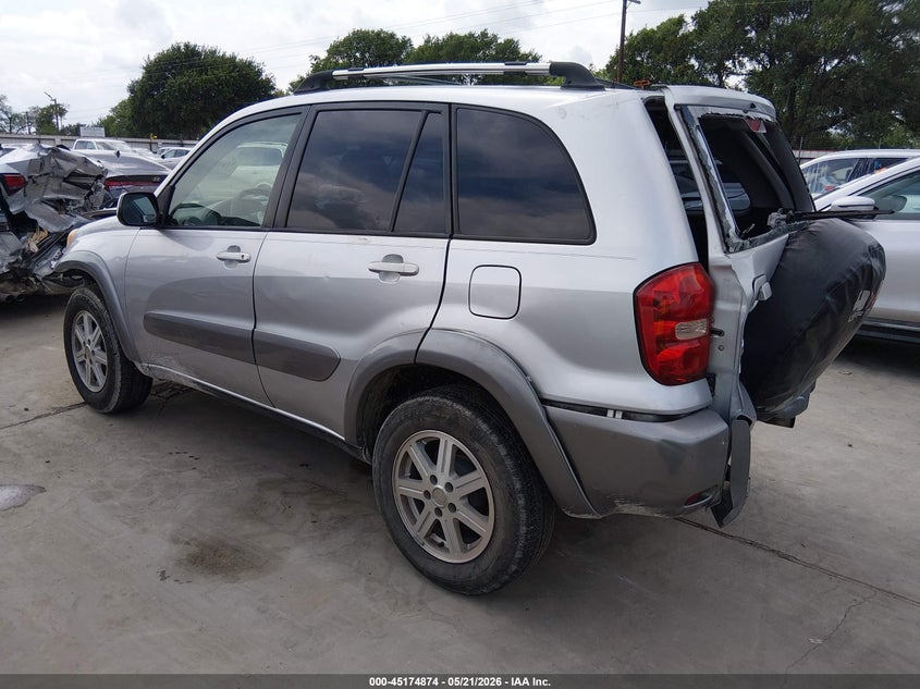 2005 Toyota Rav4 VIN JTEGD20VX50049803 IAAI salvage auction — FRONT & REAR, Salvage (Texas), sold $25 on 2026-07-21 (photo 3)