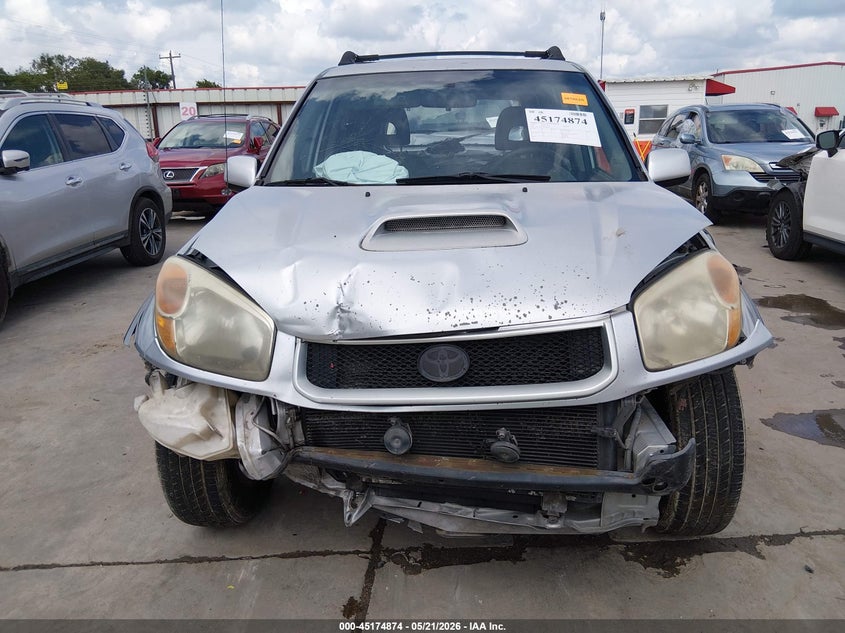 2005 Toyota Rav4 VIN JTEGD20VX50049803 IAAI salvage auction — FRONT & REAR, Salvage (Texas), sold $25 on 2026-07-21 (photo 6)