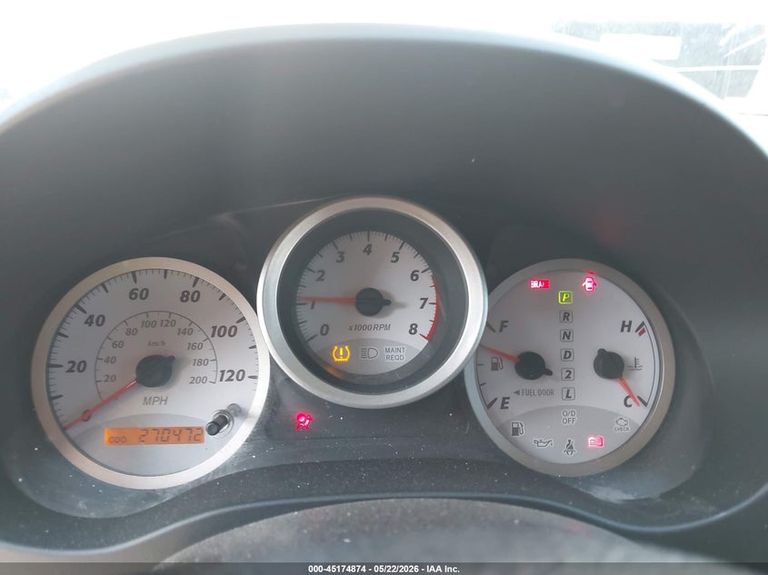 2005 Toyota Rav4 VIN JTEGD20VX50049803 IAAI salvage auction — FRONT & REAR, Salvage (Texas), sold $25 on 2026-07-21 (photo 7)