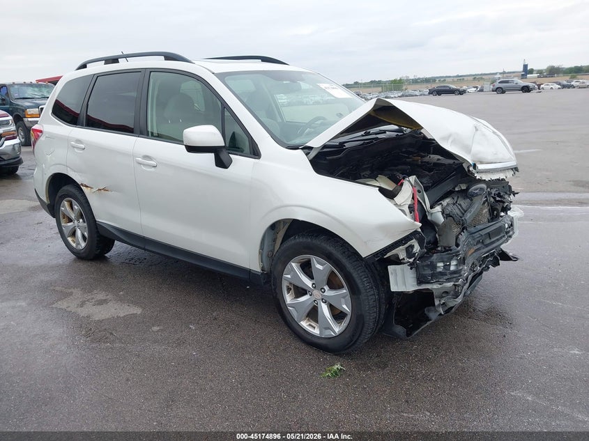 2015 Subaru Forester VIN JF2SJADC6FH550721 IAAI salvage auction — FRONT END, Certificate Of Title (Nebraska), sold $700 on 2026-07-16 (photo 1)