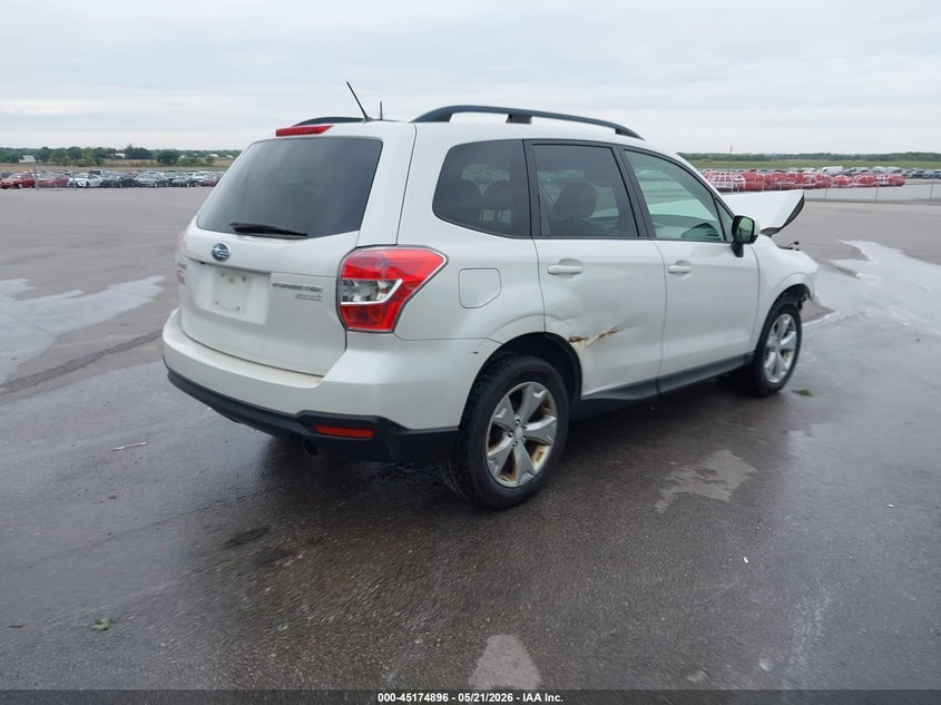 2015 Subaru Forester VIN JF2SJADC6FH550721 IAAI salvage auction — FRONT END, Certificate Of Title (Nebraska), sold $700 on 2026-07-16 (photo 4)
