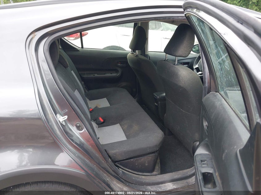 2018 Toyota Prius c VIN JTDKDTB34J1607228 IAAI salvage auction — LEFT SIDE, Salvage (Kansas), sold $3,600 on 2026-07-15 (photo 8)