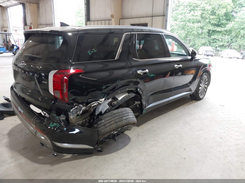 2024 Hyundai Palisade VIN KM8R7DGEXRU698565 IAAI salvage auction — RIGHT SIDE, Salvage (North Carolina), sold $13,450 on 2026-07-30 (photo 4)