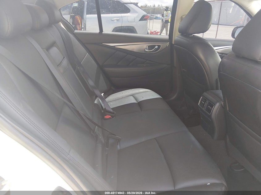 2017 Infiniti Q50 VIN JN1CV7AP7HM640717 IAAI salvage auction — FRONT END, Rebuildable (Florida), sold $1,700 on 2026-07-13 (photo 8)