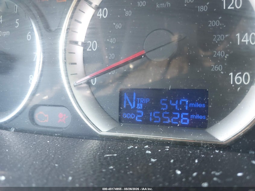2009 Hyundai Sonata VIN 5NPET46C69H555511 IAAI salvage auction — FRONT END, Salvage (Louisiana), sold $175 on 2026-07-13 (photo 7)