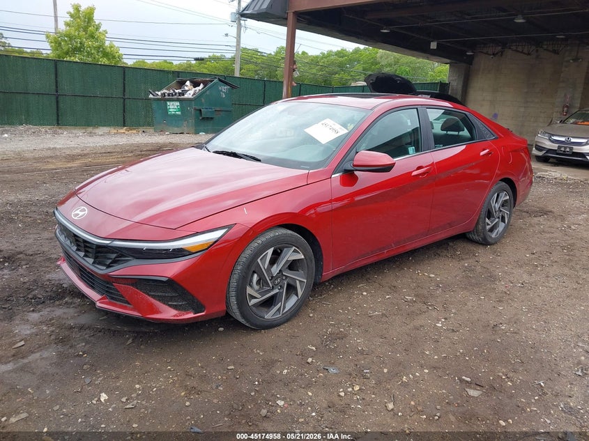 2024 Hyundai Elantra VIN KMHLS4DG9RU752920 IAAI salvage auction — RIGHT SIDE, Mv-907A (New York), sold $5,350 on 2026-07-28 (photo 2)