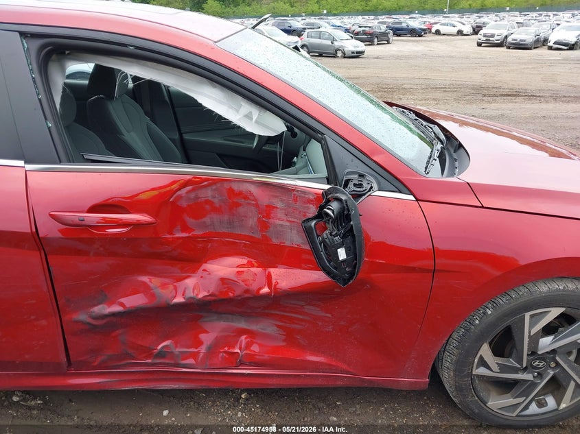 2024 Hyundai Elantra VIN KMHLS4DG9RU752920 IAAI salvage auction — RIGHT SIDE, Mv-907A (New York), sold $5,350 on 2026-07-28 (photo 6)