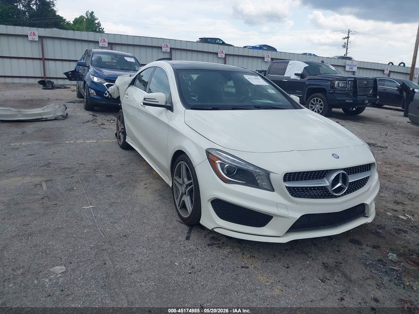 2015 Mercedes-benz Cla-klasse VIN WDDSJ4EB9FN176912 IAAI salvage auction — REAR END, Salvage (Georgia), sold $2,150 on 2026-08-12 (photo 1)