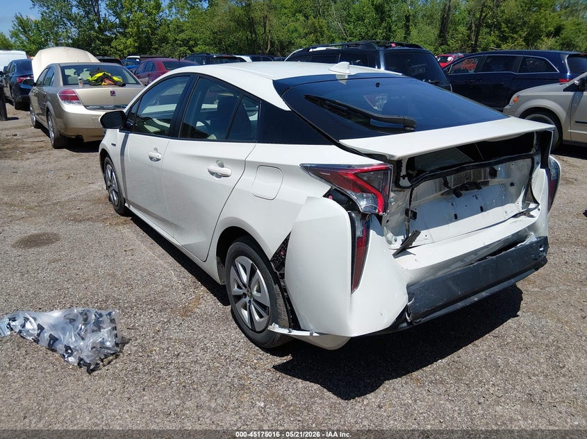 2017 Toyota Prius VIN JTDKARFU1H3032499 IAAI salvage auction — FRONT & REAR, Salvage (Ohio), sold $3,450 on 2026-07-17 (photo 3)