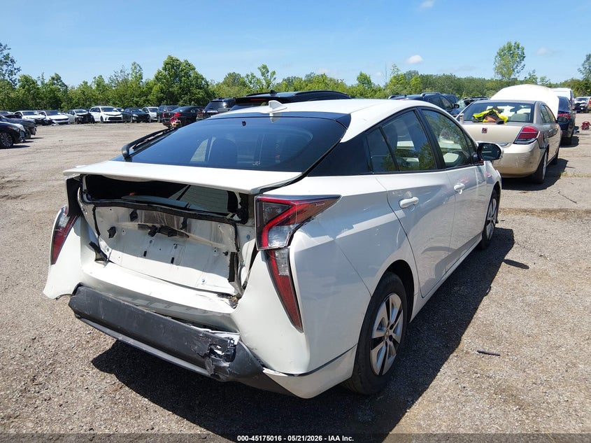2017 Toyota Prius VIN JTDKARFU1H3032499 IAAI salvage auction — FRONT & REAR, Salvage (Ohio), sold $5,100 on 2026-07-21 (photo 4)
