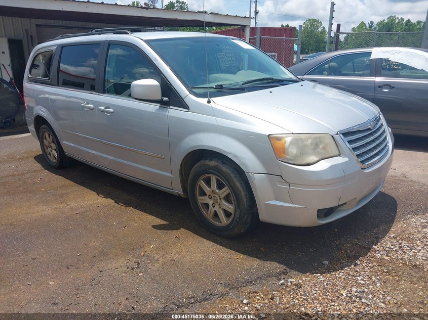 2010 Chrysler Town & country VIN 2A4RR5D11AR278677 IAAI salvage auction — NORMAL WEAR, Clear (Mississippi), sold $450 on 2026-07-09 (photo 1)