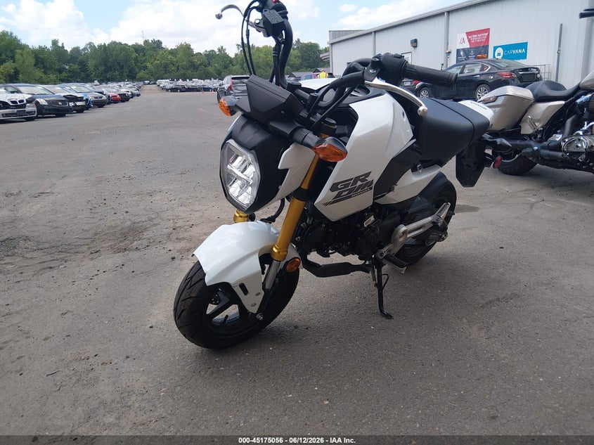 2025 Honda Grom VIN MLHJC925XS5301130 IAAI salvage auction — FRONT END, Salvage (Connecticut), sold $125 on 2026-07-14 (photo 2)