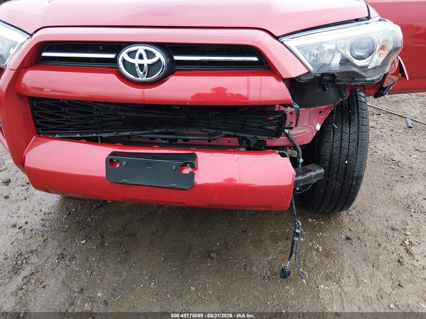 2024 Toyota 4runner VIN JTEMU5JR9R6219934 IAAI salvage auction — FRONT END, Salvage (Kansas), sold $16,100 on 2026-07-31 (photo 6)