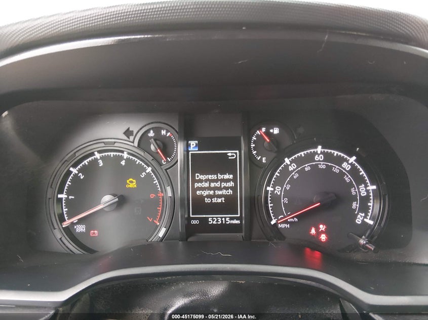 2024 Toyota 4runner VIN JTEMU5JR9R6219934 IAAI salvage auction — FRONT END, Salvage (Kansas), sold $16,100 on 2026-07-31 (photo 7)