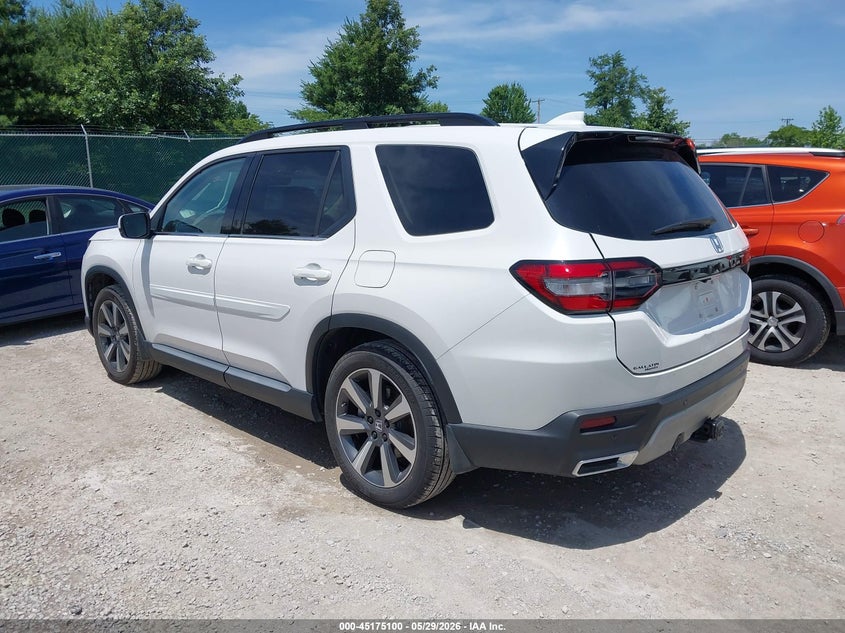 2025 Honda Pilot VIN 5FNYG2H74SB008988 IAAI salvage auction — SIDE, Salvage Title, sold $16,550 on 2026-07-29 (photo 3)