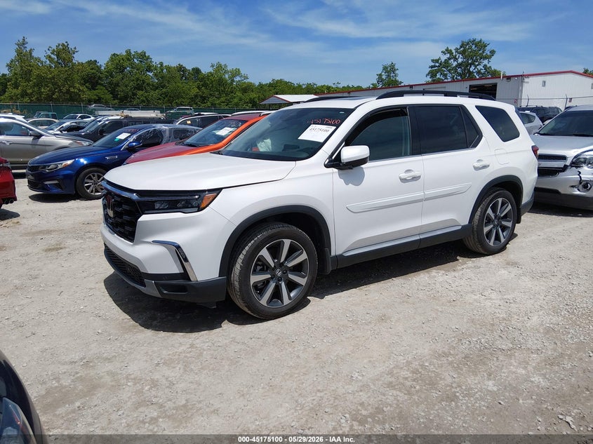2025 Honda Pilot VIN 5FNYG2H74SB008988 IAAI salvage auction — SIDE, Salvage Title, sold $16,550 on 2026-07-29 (photo 2)