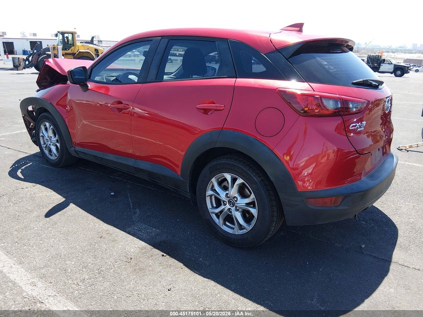 2016 Mazda Cx-3 VIN JM1DKBB75G0126088 IAAI salvage auction — FRONT END, Salvage (Nevada), sold $2,600 on 2026-07-10 (photo 3)
