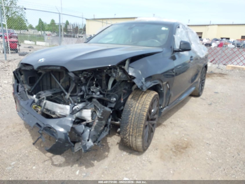 2021 BMW X6 VIN 5UXCY6C05M9G23668 IAAI salvage auction — FRONT END, Salvage (Idaho), sold $14,600 on 2026-07-23 (photo 2)
