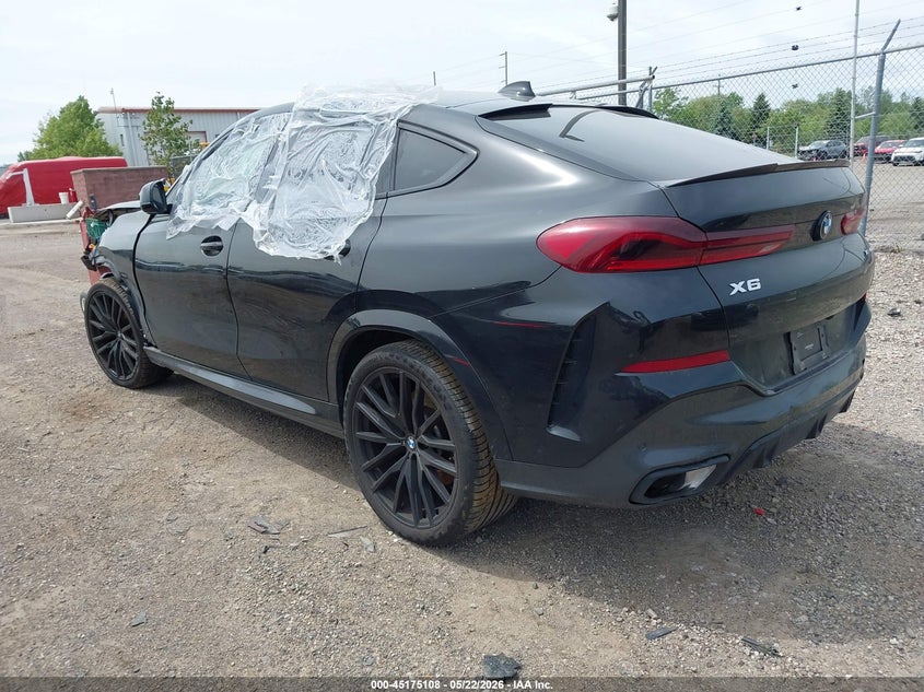 2021 BMW X6 VIN 5UXCY6C05M9G23668 IAAI salvage auction — FRONT END, Salvage (Idaho), sold $14,600 on 2026-07-23 (photo 3)