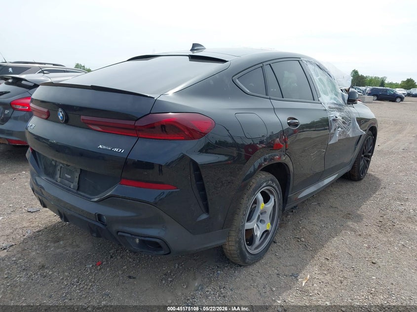 2021 BMW X6 VIN 5UXCY6C05M9G23668 IAAI salvage auction — FRONT END, Salvage (Idaho), sold $14,600 on 2026-07-23 (photo 4)