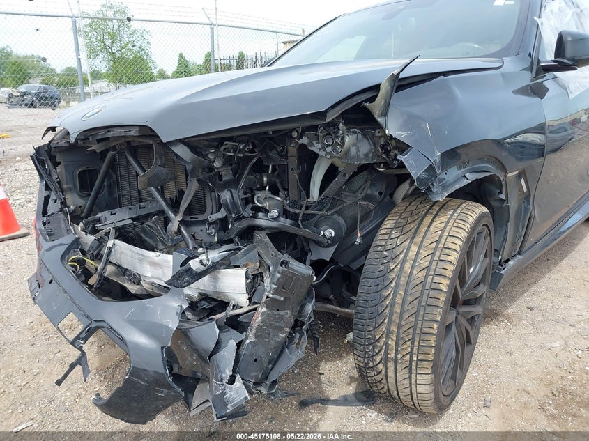 2021 BMW X6 VIN 5UXCY6C05M9G23668 IAAI salvage auction — FRONT END, Salvage (Idaho), sold $14,600 on 2026-07-23 (photo 6)