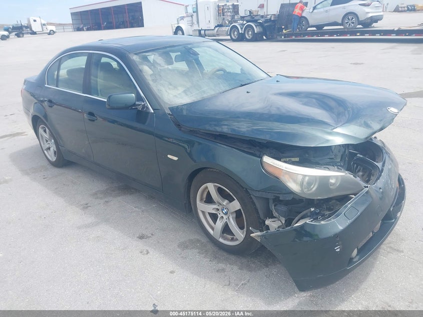 2004 BMW 5er VIN WBANA73534B807736 IAAI salvage auction — FRONT END, Salvage (Iowa), sold $500 on 2026-07-14 (photo 1)