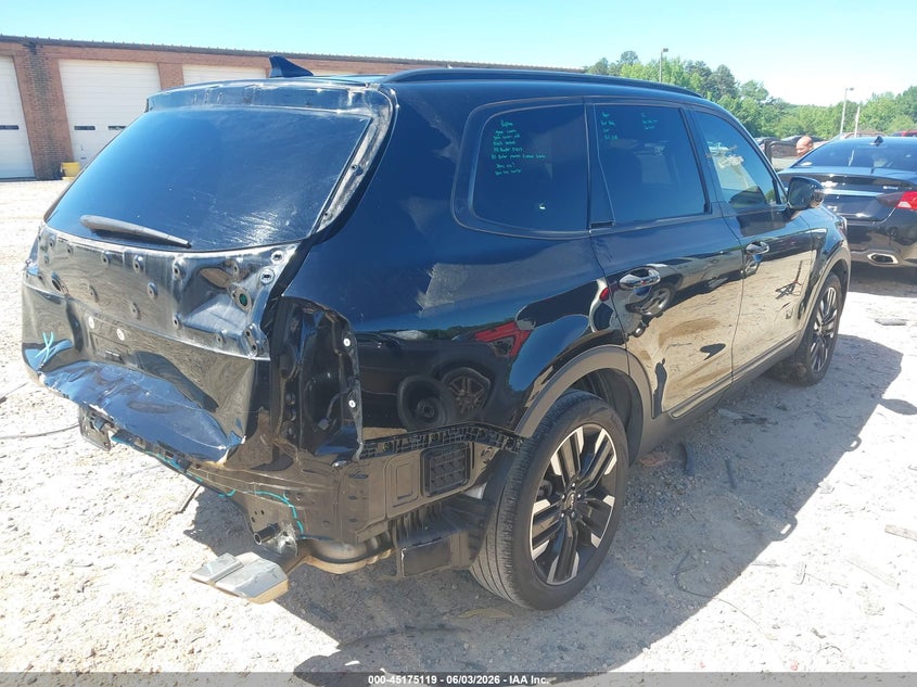 2023 Kia Telluride VIN 5XYP54GC4PG333510 IAAI salvage auction — REAR END, Salvage (North Carolina), sold $9,950 on 2026-07-27 (photo 4)