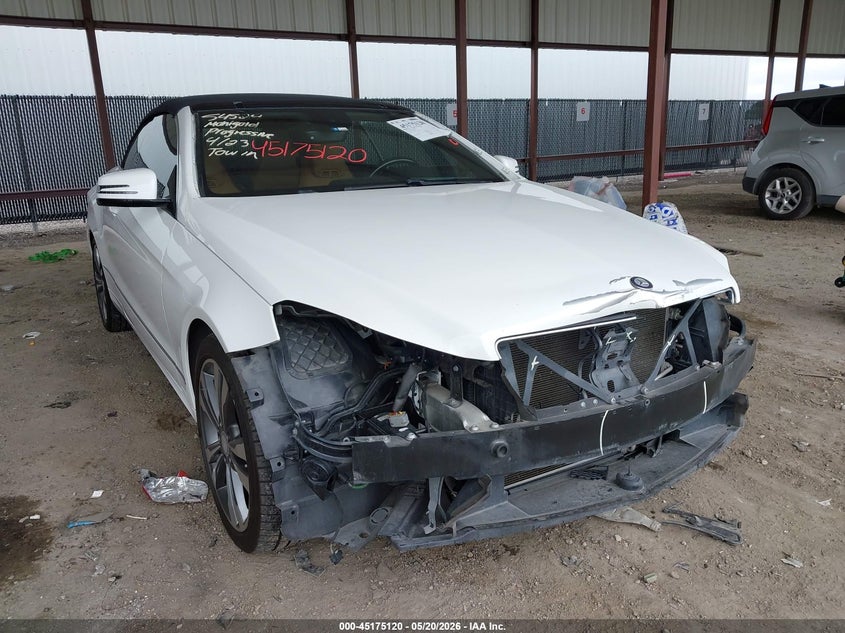 2014 Mercedes-benz E-klasse VIN WDDKK5KF0EF277596 IAAI salvage auction — FRONT END, Original (Texas), sold $4,150 on 2026-07-21 (photo 1)