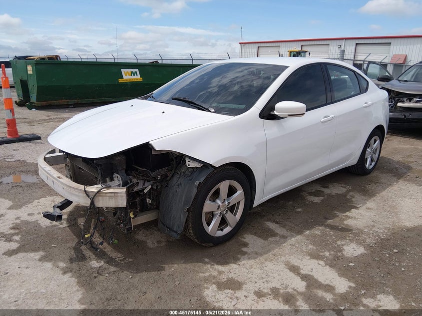 2015 Dodge Dart VIN 1C3CDFEBXFD194105 IAAI salvage auction — FRONT END, Clear (Oklahoma), sold $325 on 2026-07-10 (photo 2)