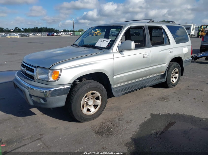 2000 Toyota 4runner VIN JT3GN86R4Y0163349 IAAI salvage auction — NORMAL WEAR, Clear (Florida), sold $700 on 2026-07-20 (photo 2)