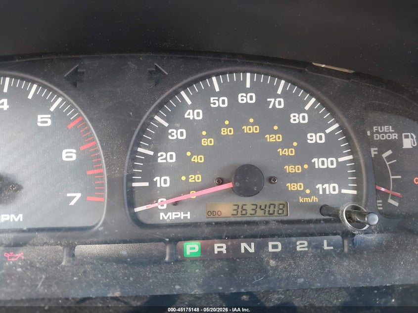 2000 Toyota 4runner VIN JT3GN86R4Y0163349 IAAI salvage auction — NORMAL WEAR, Clear (Florida), sold $700 on 2026-07-20 (photo 7)