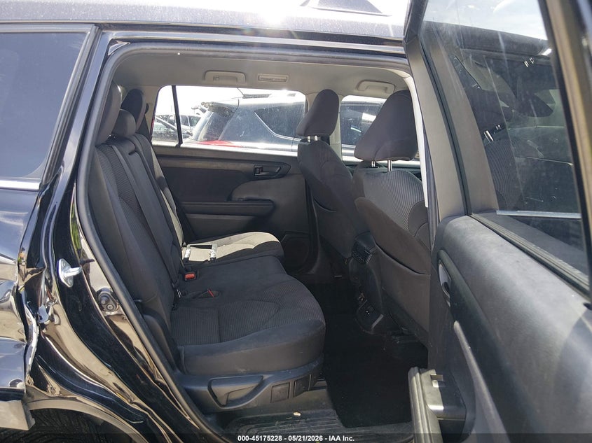 2020 Toyota Highlander VIN 5TDBZRBH8LS021086 IAAI salvage auction — LEFT & RIGHT, Salvage (Colorado), sold $7,800 on 2026-07-28 (photo 8)