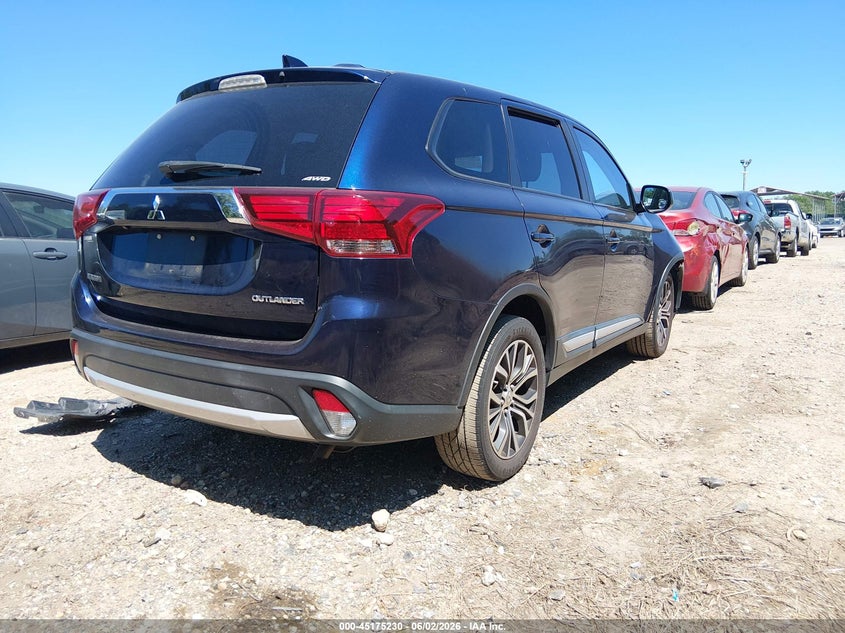 2018 Mitsubishi Outlander VIN JA4AZ3A3XJZ056118 IAAI salvage auction — FRONT END, Salvage Title, sold $3,450 on 2026-07-09 (photo 4)