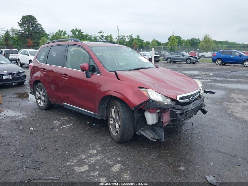 2017 Subaru Forester VIN JF2SJATC1HH407860 IAAI salvage auction — FRONT & REAR, Salvage (Virginia), sold $350 on 2026-07-21 (photo 1)
