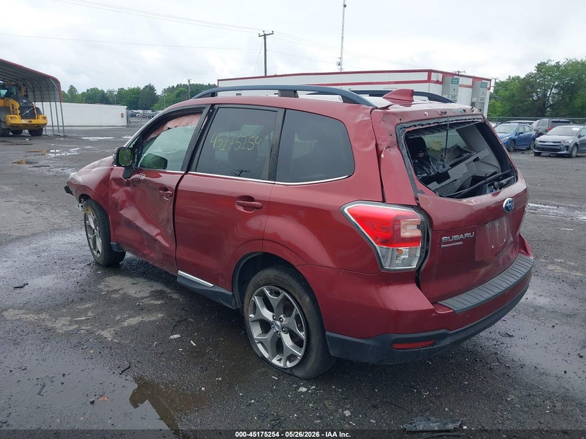 2017 Subaru Forester VIN JF2SJATC1HH407860 IAAI salvage auction — FRONT & REAR, Salvage (Virginia), sold $350 on 2026-07-21 (photo 3)