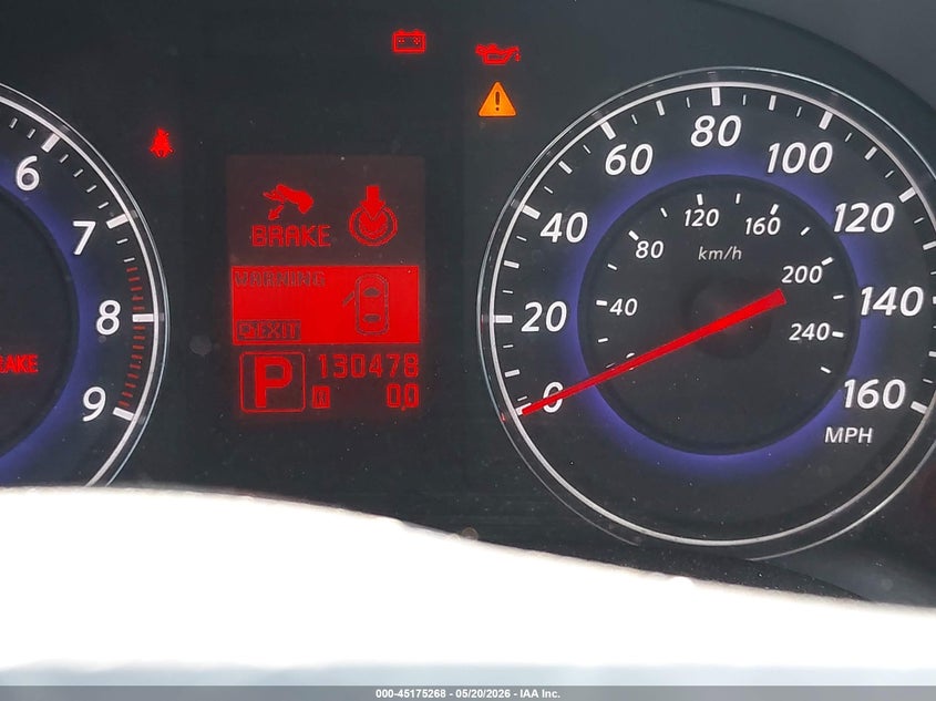 2009 Infiniti G37 VIN JNKCV61E29M303586 IAAI salvage auction — NORMAL WEAR, Salvage (Texas), sold $750 on 2026-07-21 (photo 7)