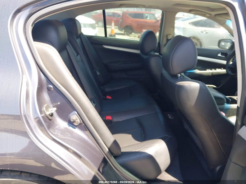 2009 Infiniti G37 VIN JNKCV61E29M303586 IAAI salvage auction — NORMAL WEAR, Salvage (Texas), sold $750 on 2026-07-21 (photo 8)