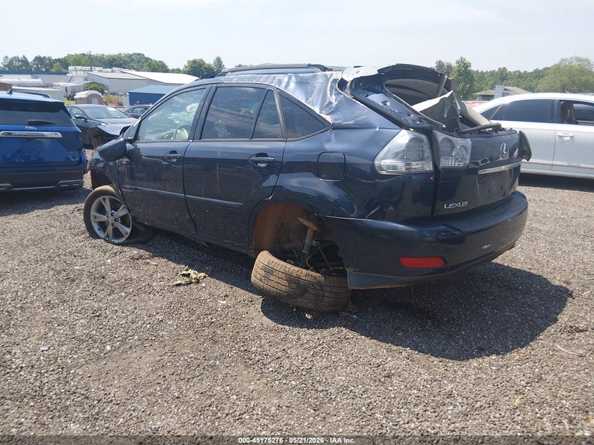 2006 Lexus Rx VIN JTJHW31UX60012991 IAAI salvage auction — FRONT & REAR, Salvage (South Carolina), sold $500 on 2026-07-07 (photo 3)