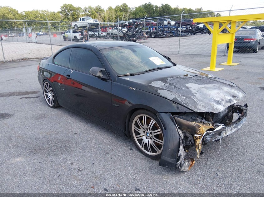2007 BMW 3 series VIN WBAWB73537PV80668 IAAI salvage auction — ENGINE BURN, Salvage (South Carolina), sold $400 on 2026-07-08 (photo 1)