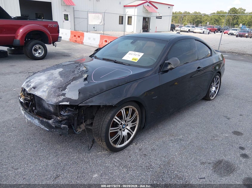 2007 BMW 3 series VIN WBAWB73537PV80668 IAAI salvage auction — ENGINE BURN, Salvage (South Carolina), sold $400 on 2026-07-08 (photo 2)