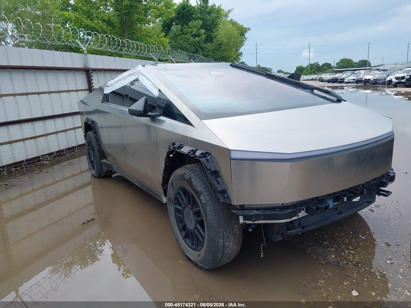 2024 Tesla Cybertruck VIN 7G2CEHEDXRA046176 IAAI salvage auction — ELECTRICAL, Original (Texas), sold $36,500 on 2026-07-16 (photo 1)