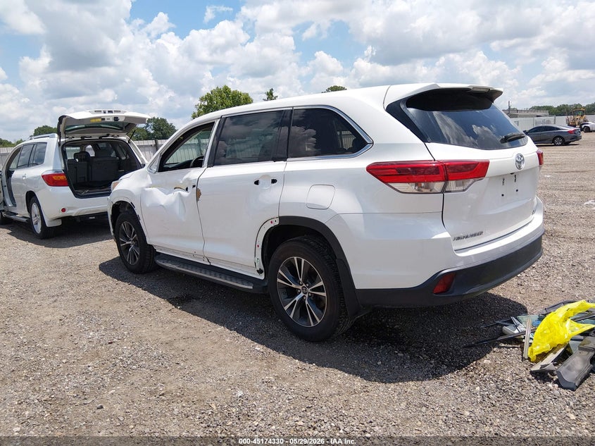 2018 Toyota Highlander VIN 5TDZZRFH2JS264415 IAAI salvage auction — ALL OVER, Salvage Title, sold $6,900 on 2026-07-29 (photo 3)