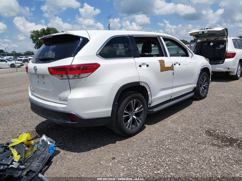2018 Toyota Highlander VIN 5TDZZRFH2JS264415 IAAI salvage auction — ALL OVER, Salvage Title, sold $6,900 on 2026-07-29 (photo 4)