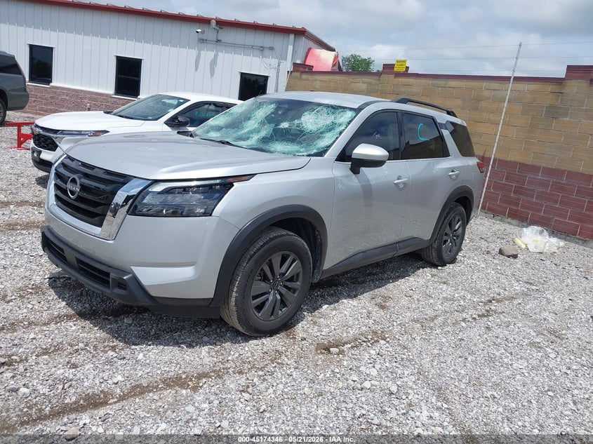 2023 Nissan Pathfinder VIN 5N1DR3BC2PC250618 IAAI salvage auction — HAIL, Clear (Missouri), sold $8,100 on 2026-07-30 (photo 2)