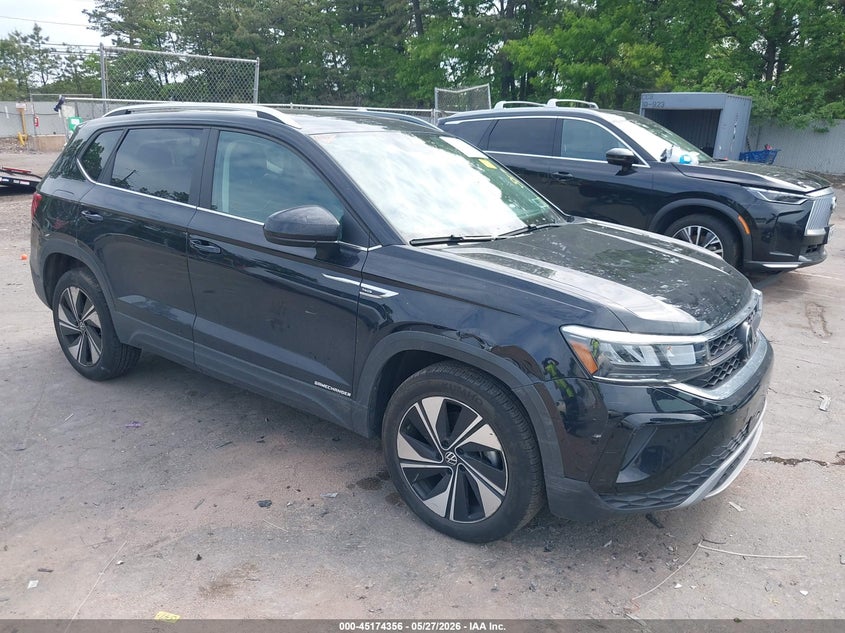 2023 Volkswagen Taos VIN 3VVVX7B21PM359357 IAAI salvage auction — FRONT END, Wait Title, sold $8,100 on 2026-08-15 (photo 1)