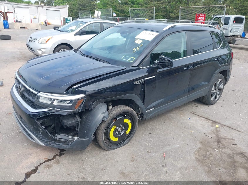 2023 Volkswagen Taos VIN 3VVVX7B21PM359357 IAAI salvage auction — FRONT END, Wait Title, sold $8,100 on 2026-08-15 (photo 2)