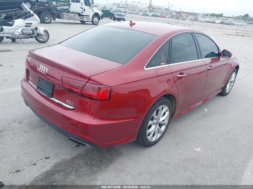 2017 Audi A6 VIN WAUF2AFC8HN127280 IAAI salvage auction — FRONT END, Salvage (Illinois), sold $4,800 on 2026-07-28 (photo 4)
